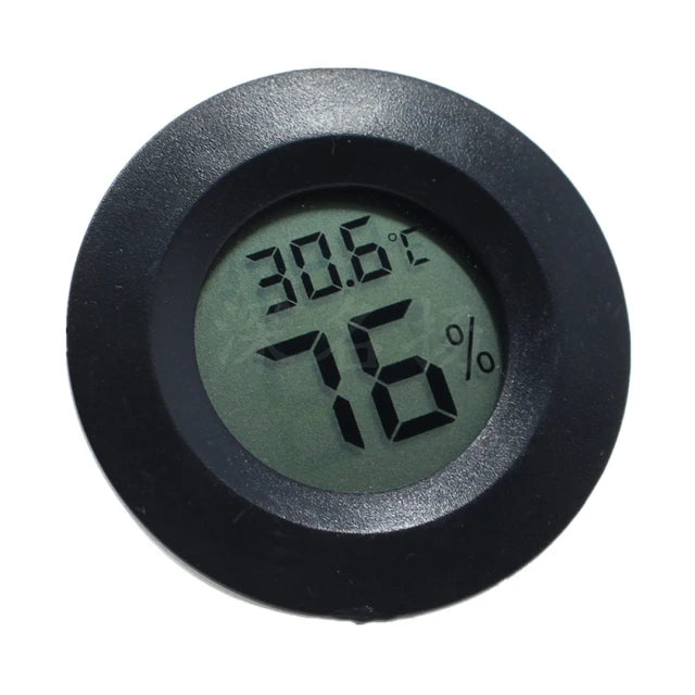 High-Accuracy Digital Thermometer Hygrometer for Reptile Terrariums and Aquariums
